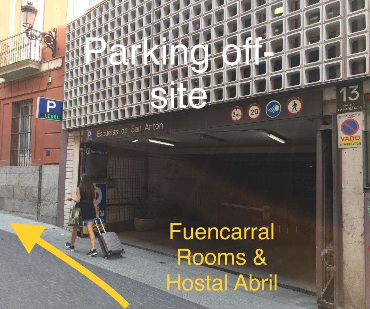 Hostal Abril Madrid Exterior foto